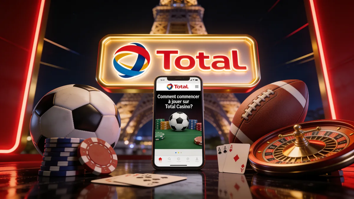 total casino en France — Comment commencer à jouer sur Total Casino ?